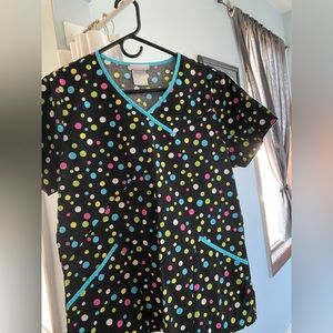 Size medium scrub star scrub top